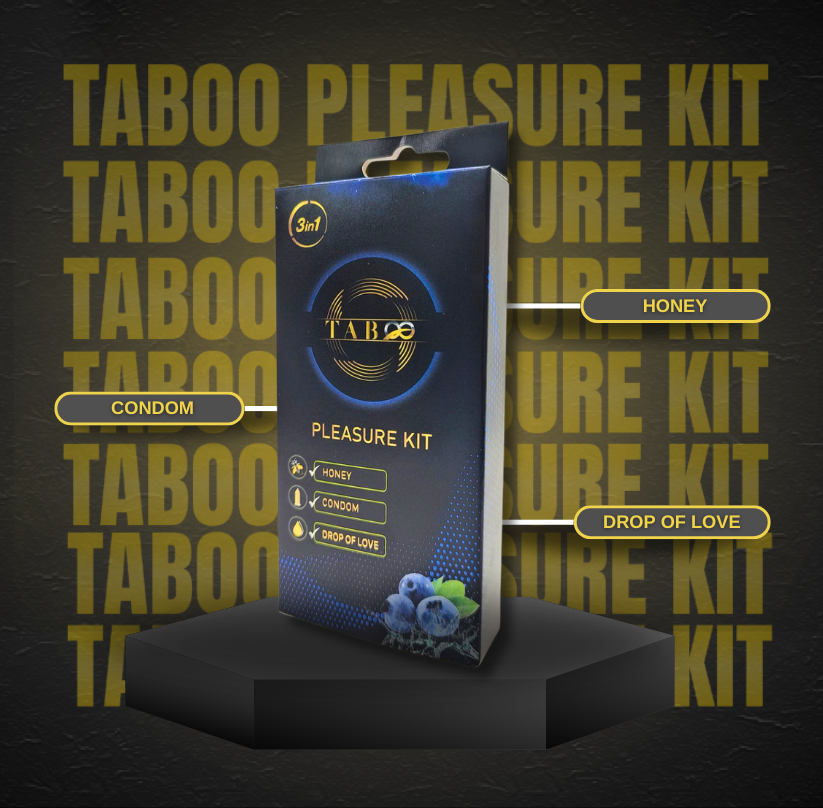 TABOO PLEASURE KIT - BLUEBERRY